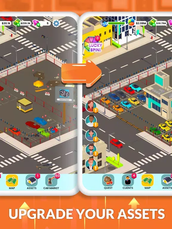 Capturas de pantalla de Used Car Dealer 2 iPad 