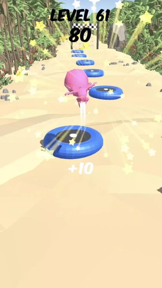 Capturas de pantalla de Trampoline Run Bounce Flip Fun