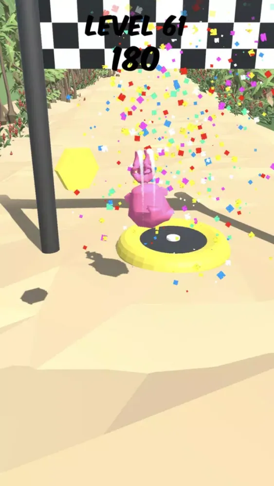 Capturas de pantalla de Trampoline Run Bounce Flip Fun