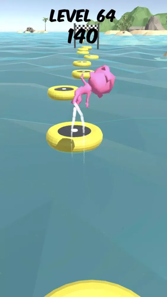 Capturas de pantalla de Trampoline Run Bounce Flip Fun