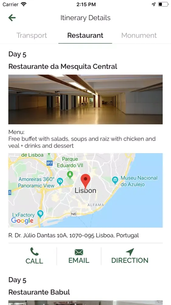 Capturas de pantalla de B-Halal Trip