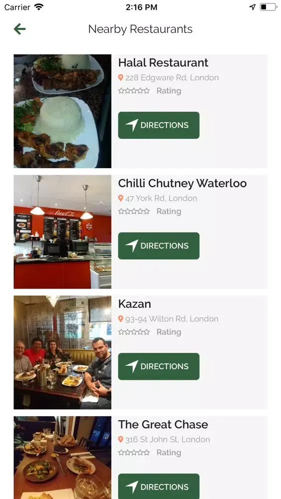 Capturas de pantalla de B-Halal Trip