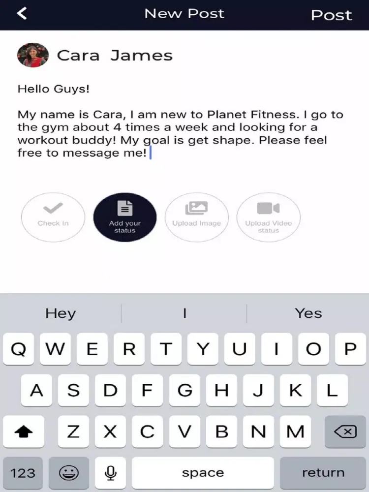 Ảnh chụp màn hình của Thrive - Connect with Your Gym iPad 