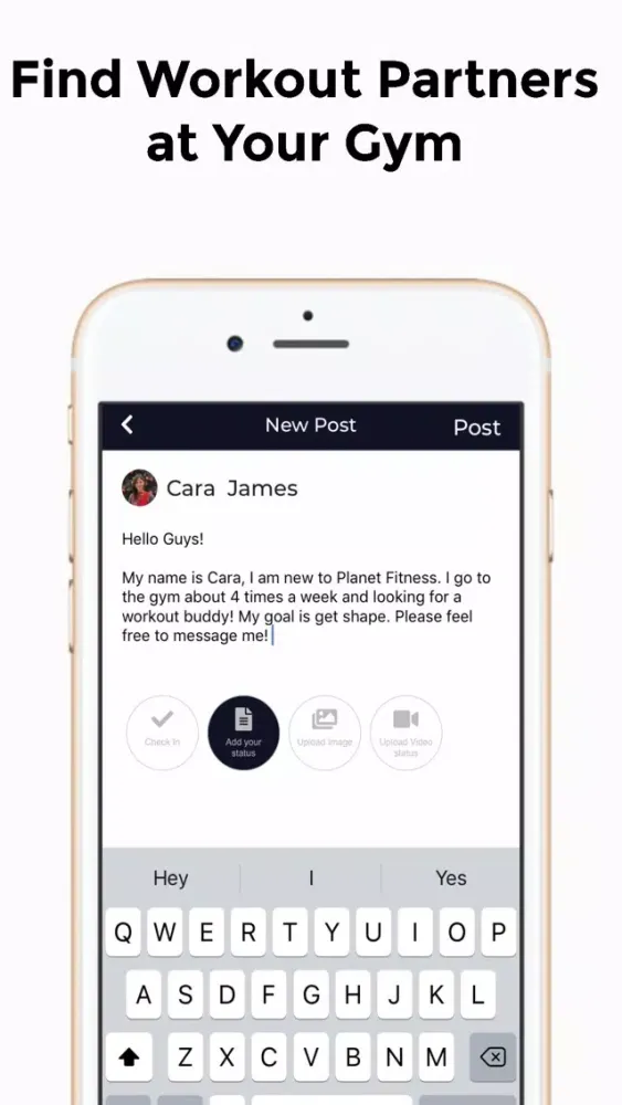 Ảnh chụp màn hình của Thrive - Connect with Your Gym