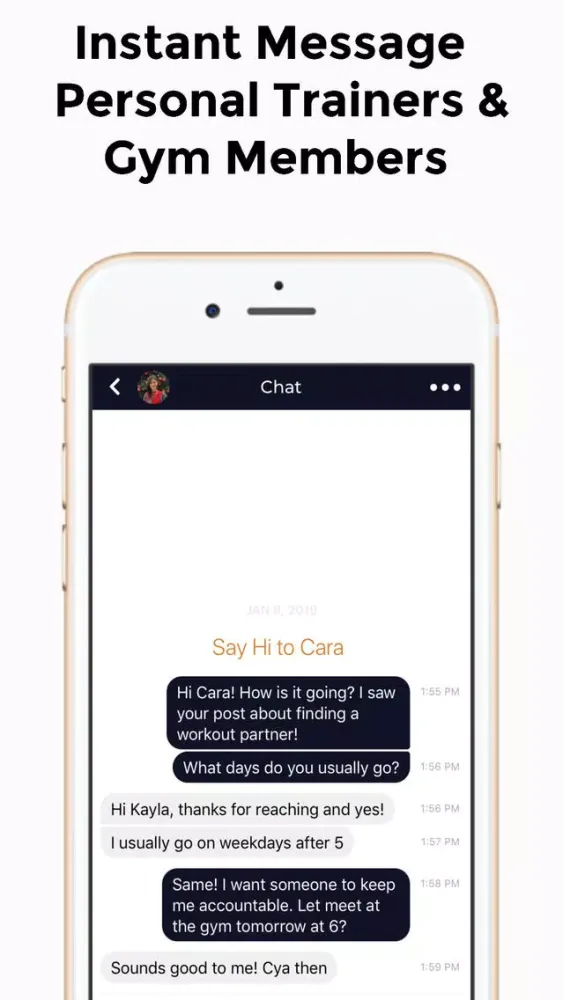 Ảnh chụp màn hình của Thrive - Connect with Your Gym
