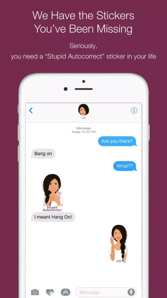 Скриншоты Telle-Lilly: Chic stickers for women & girl talk