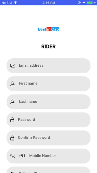 Best In Cab Rider سکرین شاٹس