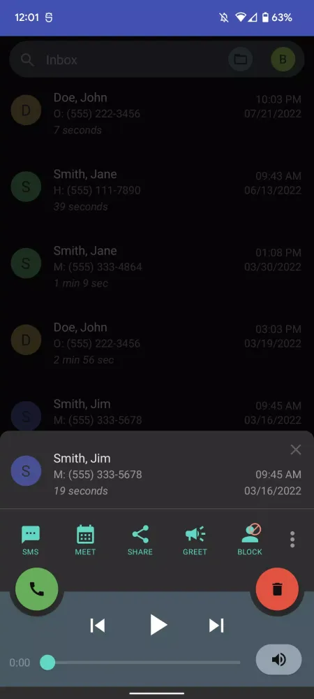 Better YouMail Screenshots
