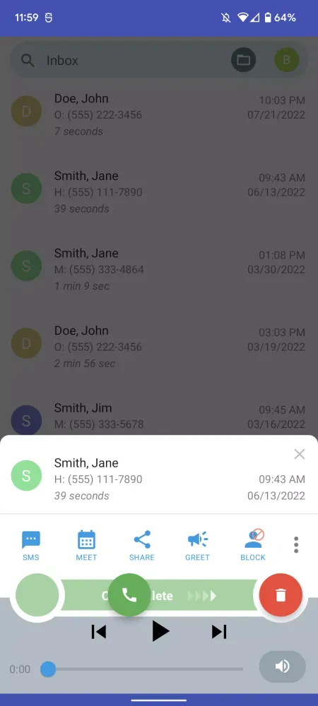 Better YouMail Screenshots