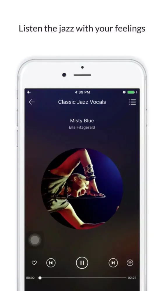 Tangkapan layar Jazz Classics Music