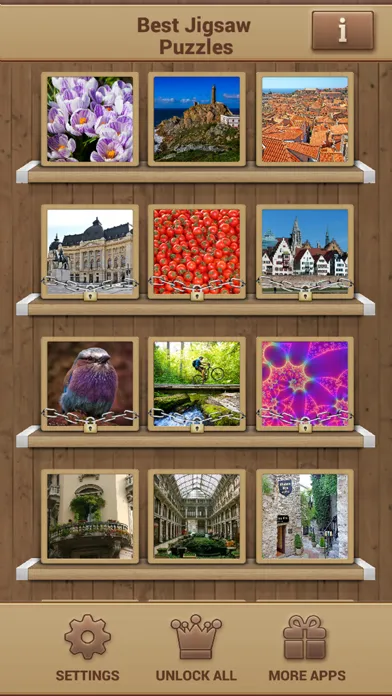 Скриншоты Best Jigsaw Puzzles