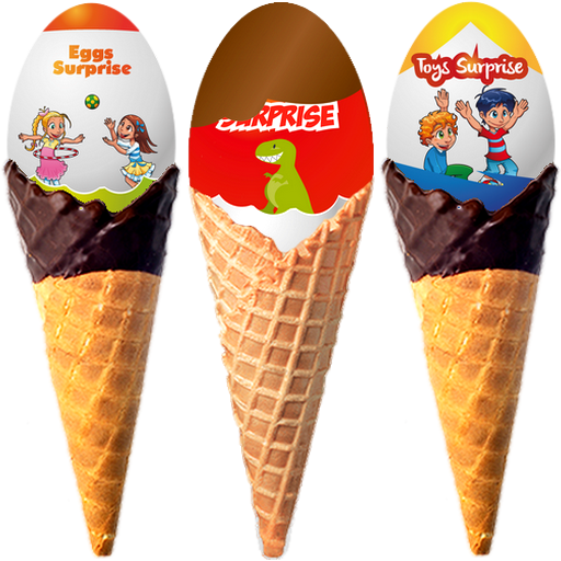 Ice Cream Surprise Eggs