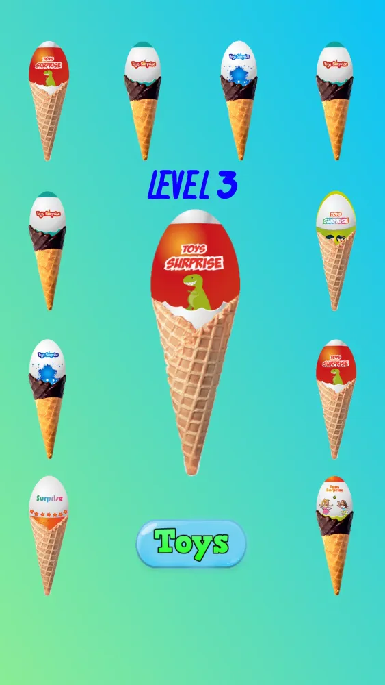 Ice Cream Surprise Eggs应用截图