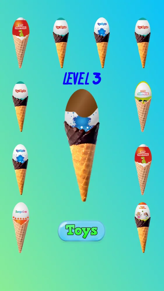 Ice Cream Surprise Eggs应用截图