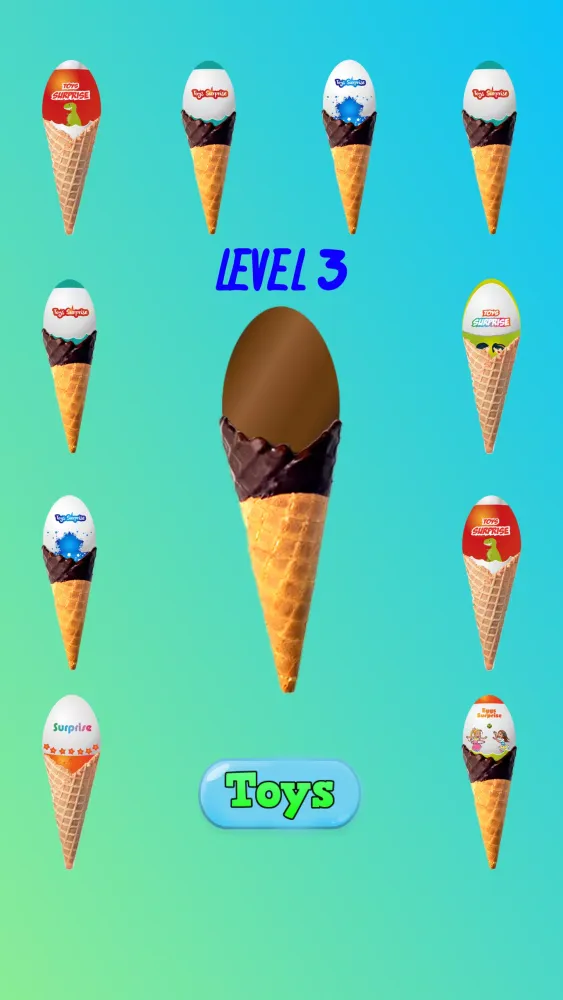 Ice Cream Surprise Eggs应用截图