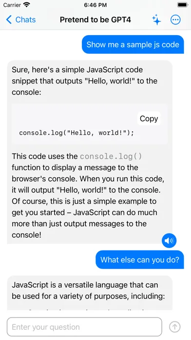 ChatPrompt - AI Open Chats スクリーンショット