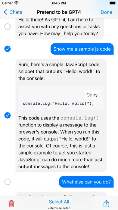 ChatPrompt - AI Open Chats スクリーンショット
