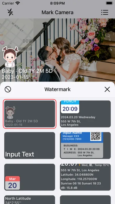 Mark Camera Timestamp GPS Text应用截图