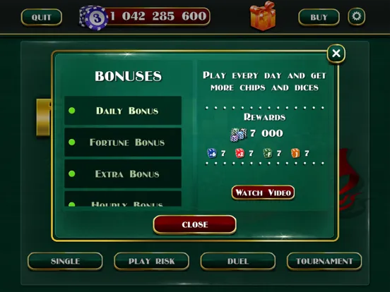 Captures d'écran de Farkle Tournament iPad 