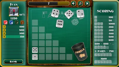 Captures d'écran de Farkle Tournament