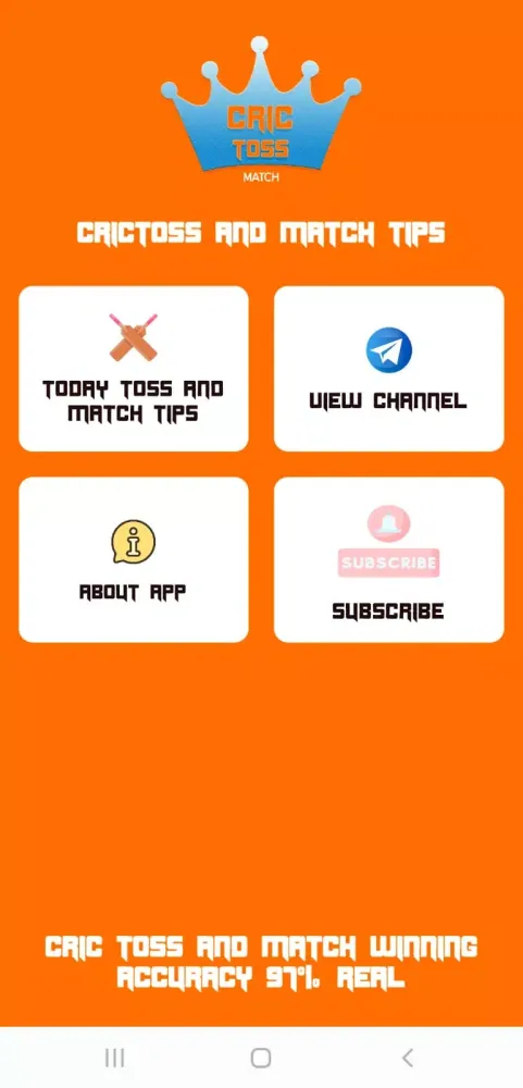 Captures d'écran de CricToss & Match Tips
