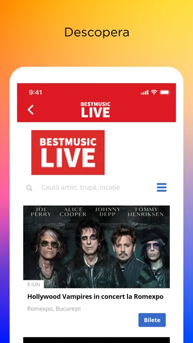 Capturas de pantalla de BestMusic Live