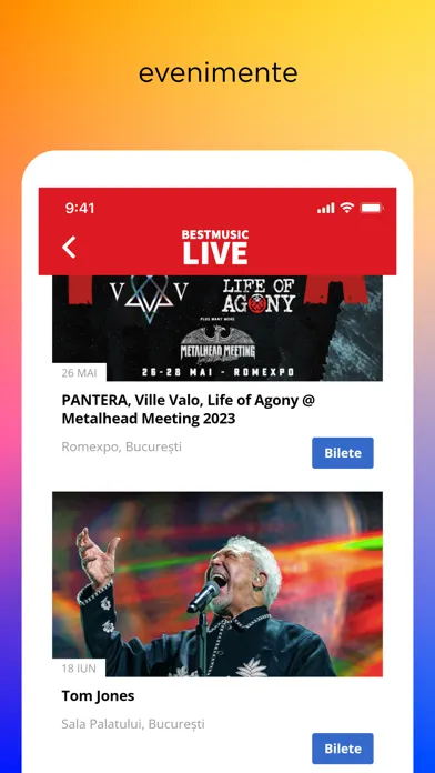 Capturas de pantalla de BestMusic Live