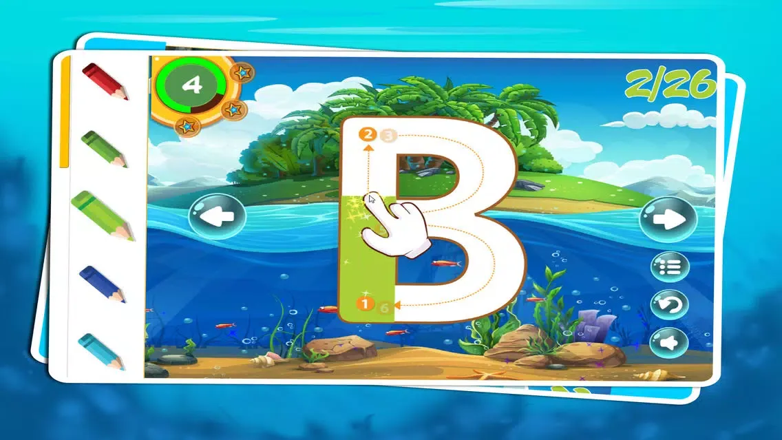 ABC Alphabet Tracing - Kids Learning Games應用截圖