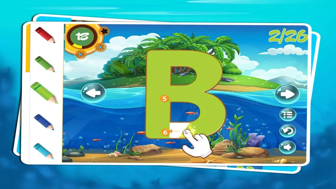 ABC Alphabet Tracing - Kids Learning Games應用截圖