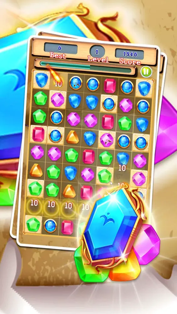 Zrzuty ekranu Jewel World Adventure Match 3
