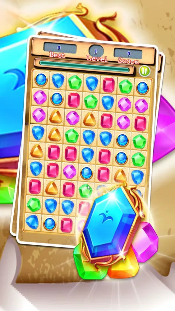 Zrzuty ekranu Jewel World Adventure Match 3