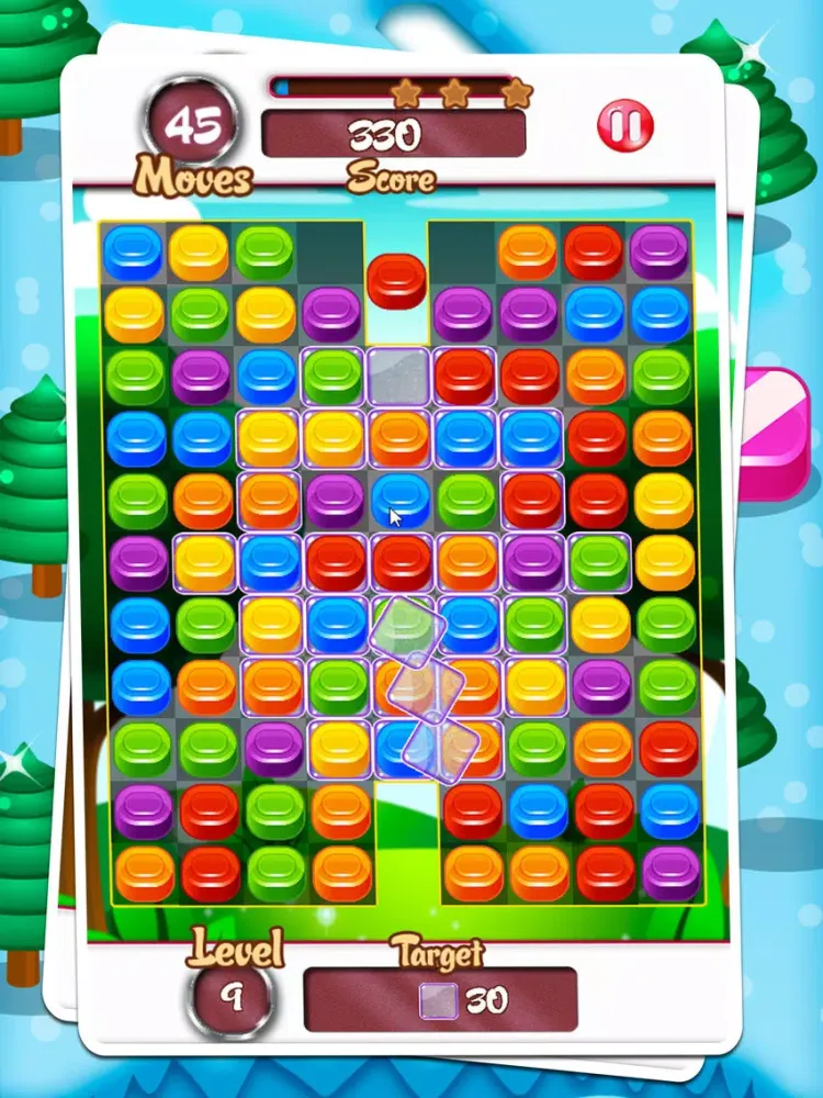 Capturas de pantalla de Candy Yummy Gummy - Saga Match 3 iPad 