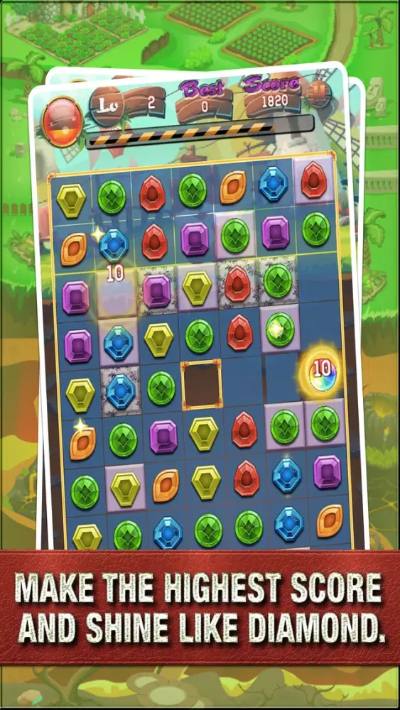 Captures d'écran de Diamond Heroes King