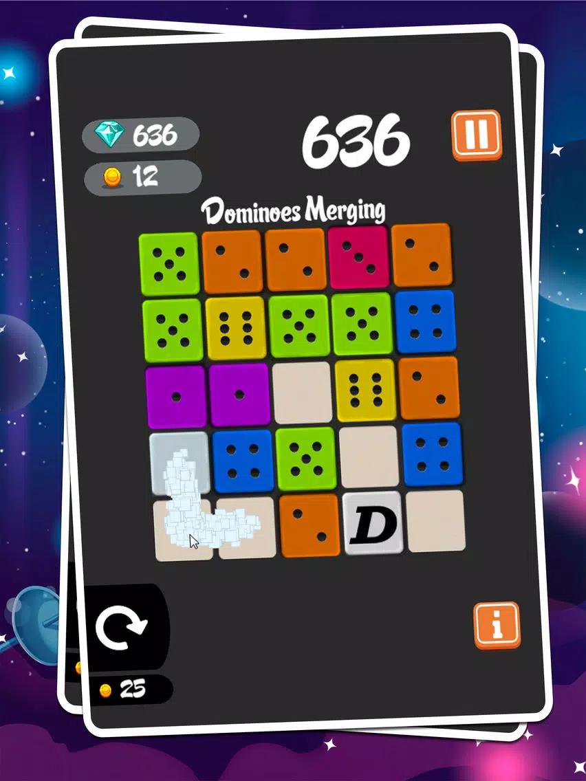 ภาพหน้าจอของ Dominoes Merging - Block Merged iPad 