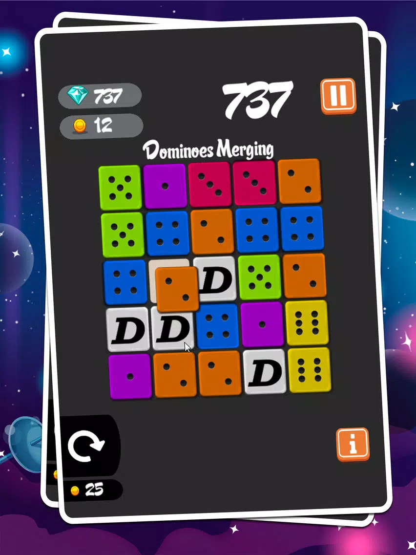 ภาพหน้าจอของ Dominoes Merging - Block Merged iPad 