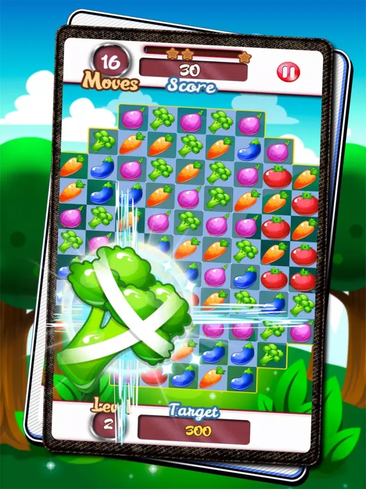 Fruit Farm Star - Very Addictive Match 3 Game Free iPad  Screenshots