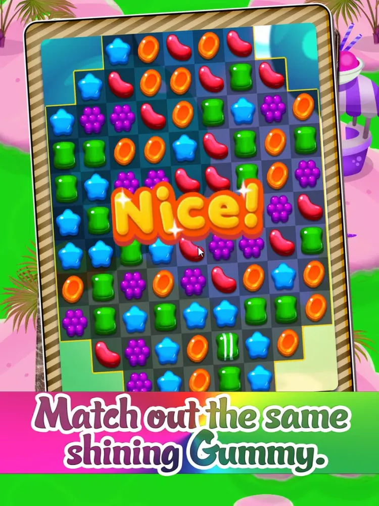 Capturas de pantalla de Gummy POP Very Addictive Match 3 Game Free! iPad 
