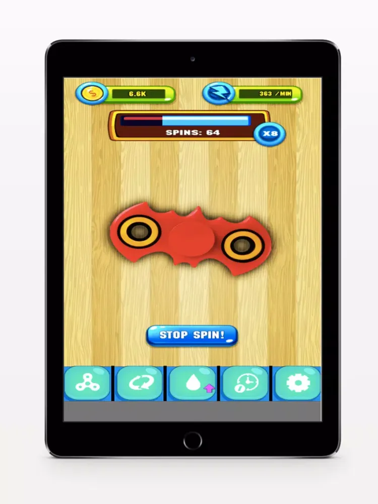 ภาพหน้าจอของ Hand Spinners - Fidget Realistic Simulator Toys iPad 