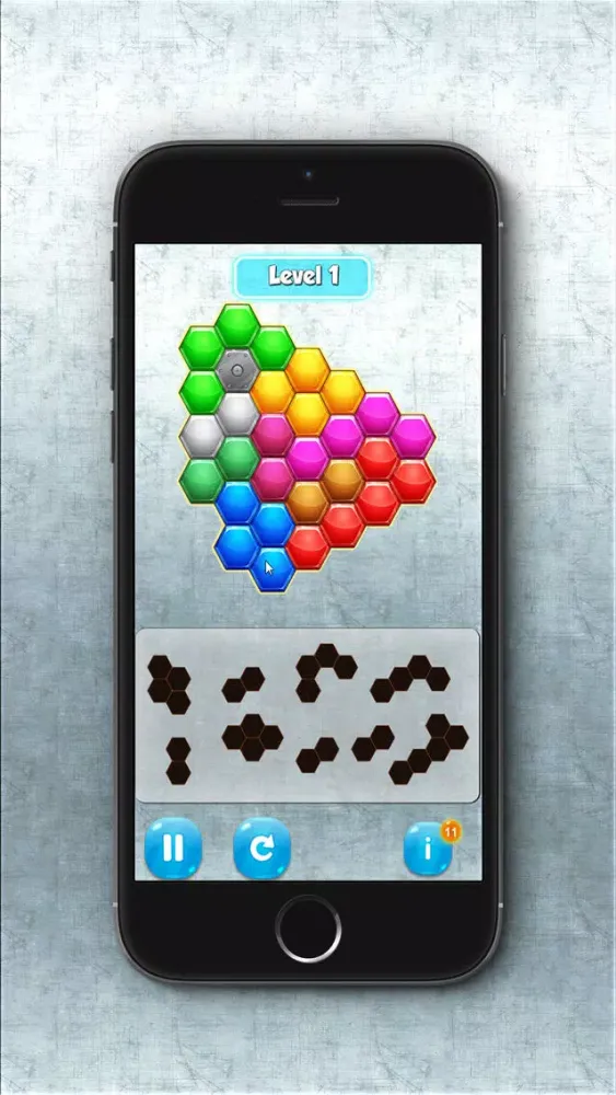 !Hexagame Block Puzzle Match color Screenshots