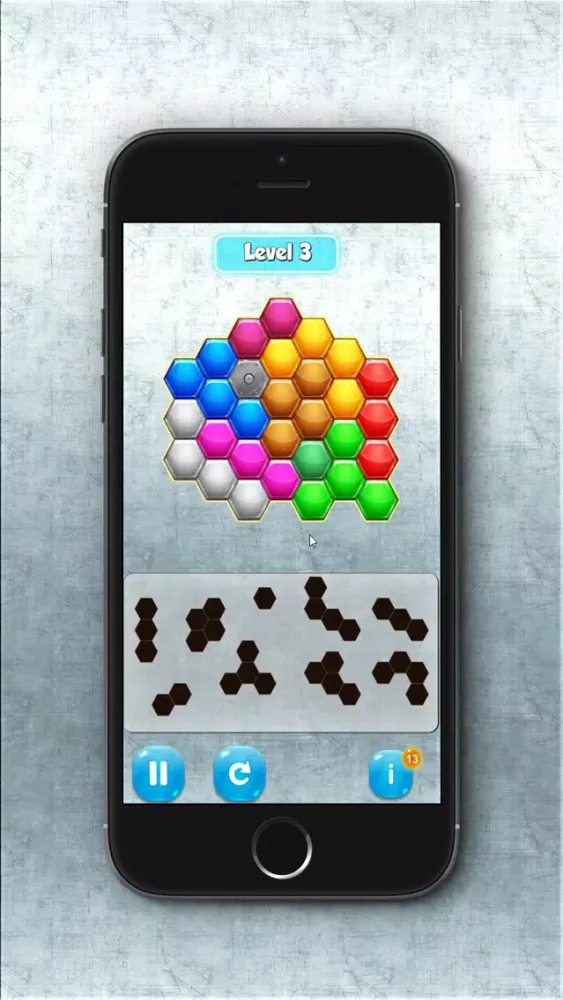 !Hexagame Block Puzzle Match color Screenshots