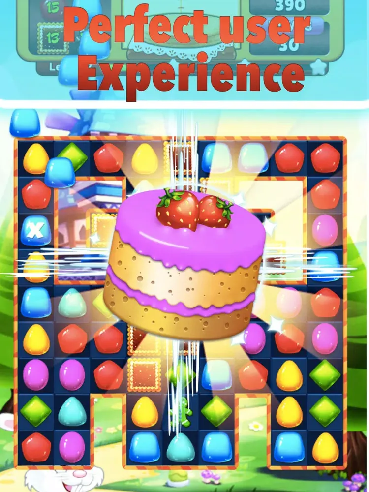 Sweet Jelly Match 3 iPad  Screenshots