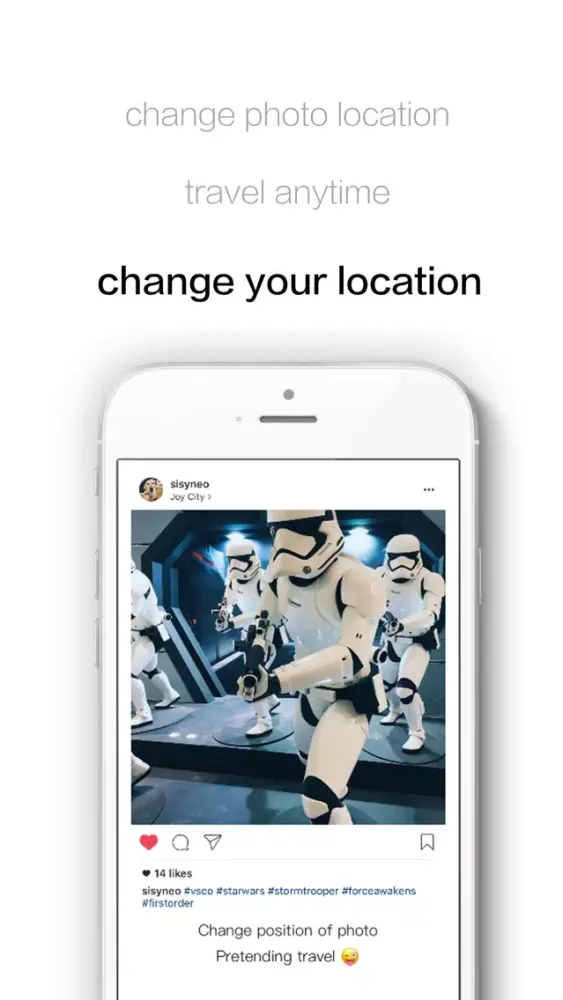 Ảnh chụp màn hình của FakeLocation-Change photo location
