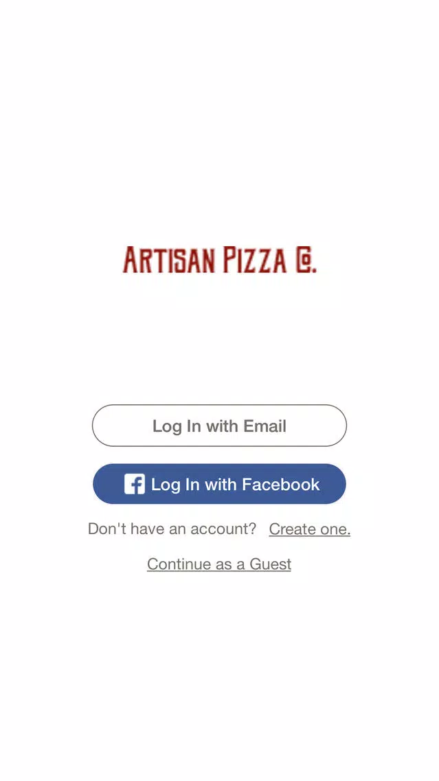 Artisan Pizza Co स्क्रीनशॉट