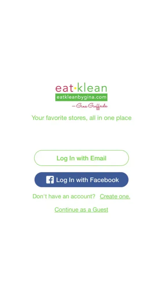 ภาพหน้าจอของ Eat Klean