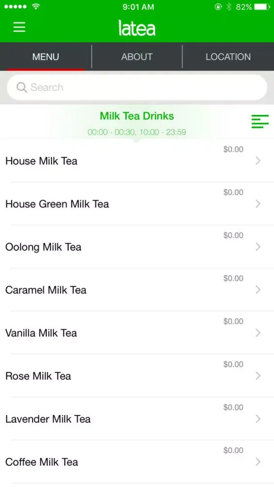 Latea - Bubble Tea Lounge স্ক্রিনশট