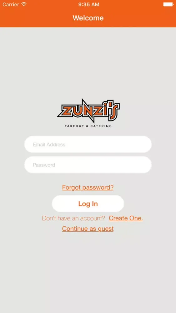 Zunzi's Takeout & Catering スクリーンショット