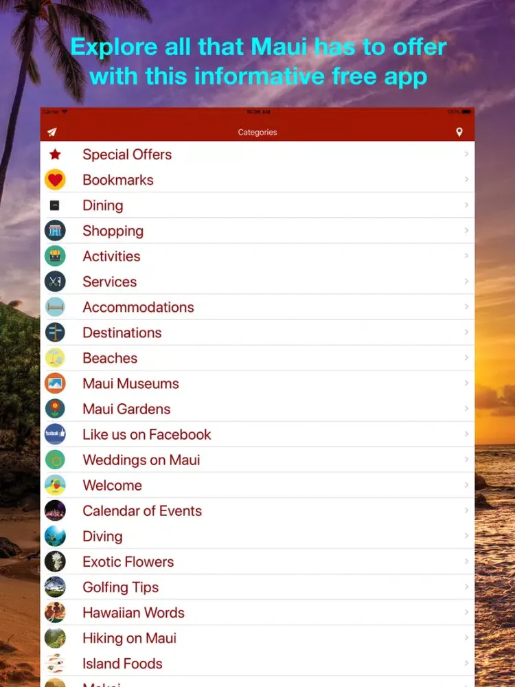 Best Of Maui iPad  Screenshots