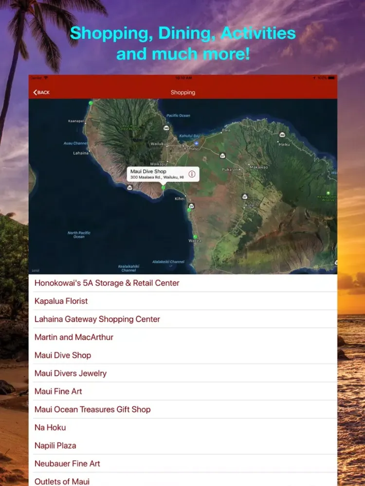 Best Of Maui iPad  Screenshots