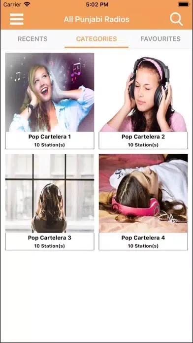 Tangkapan layar Best of Pop Music + Pop Radio