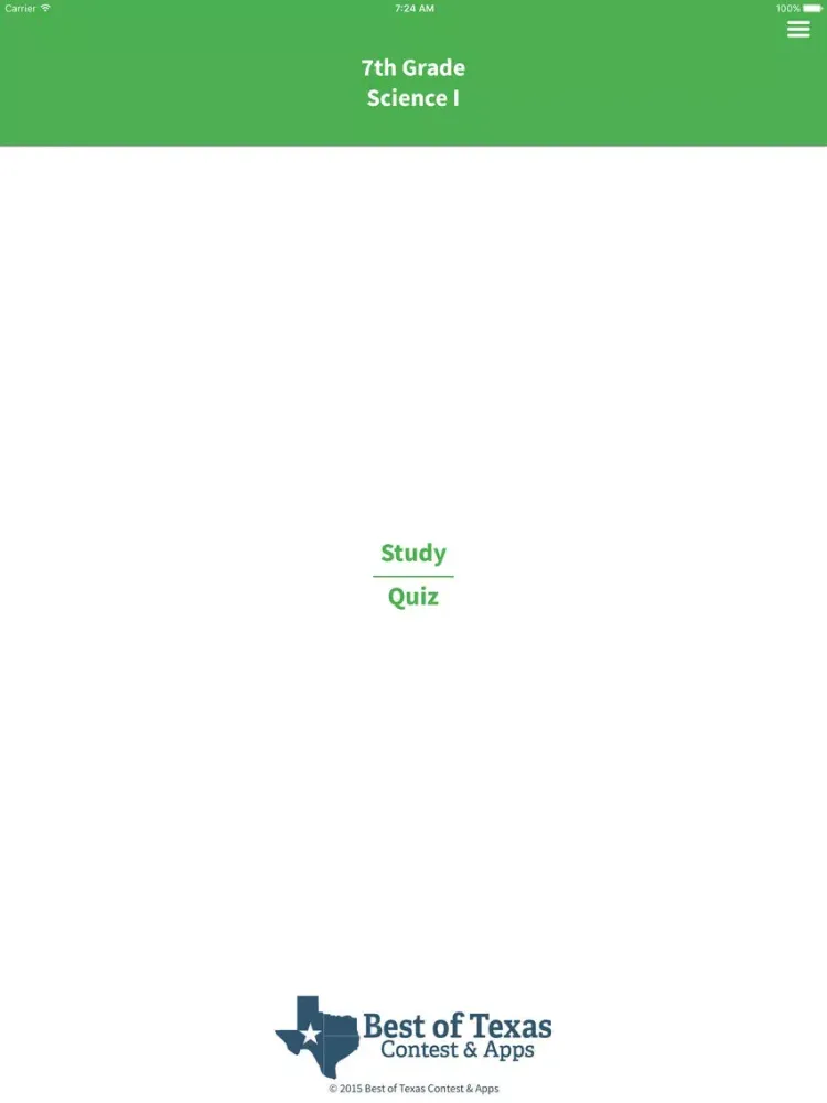 BOT 7th Grade Science I iPad  স্ক্রিনশট